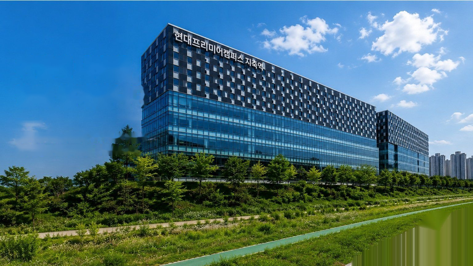 현대프리미어캠퍼스 지축역 전경 — JW Partners 사무실이 위치한 건물